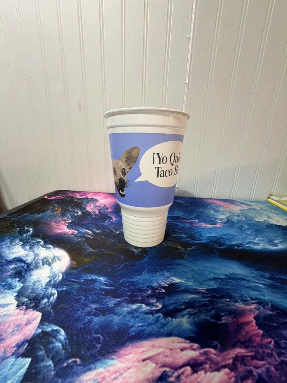 Taco Bell Vintage 1998 Yo Quiero Taco Bell Pepsi Plastic Cup